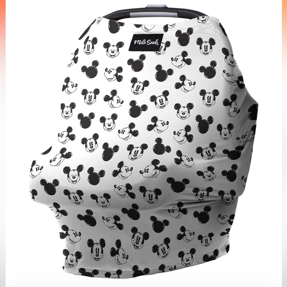 👩🏼‍🍼Milk Snob 5 in 1 Baby Cover in Mickey Mouse Sketch
